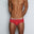 Mesh Mid Rise Brief Randall Red - C - IN2 New York