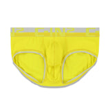 Mesh Mid Rise Brief Yaron Yellow - C - IN2 New York