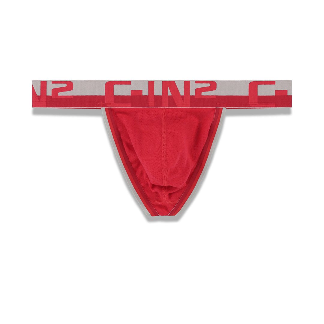 Mesh Thong Randall Red - C - IN2 New York