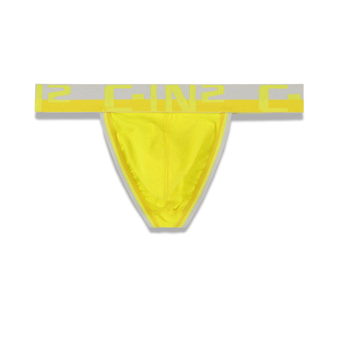 Mesh Thong Yaron Yellow - C - IN2 New York