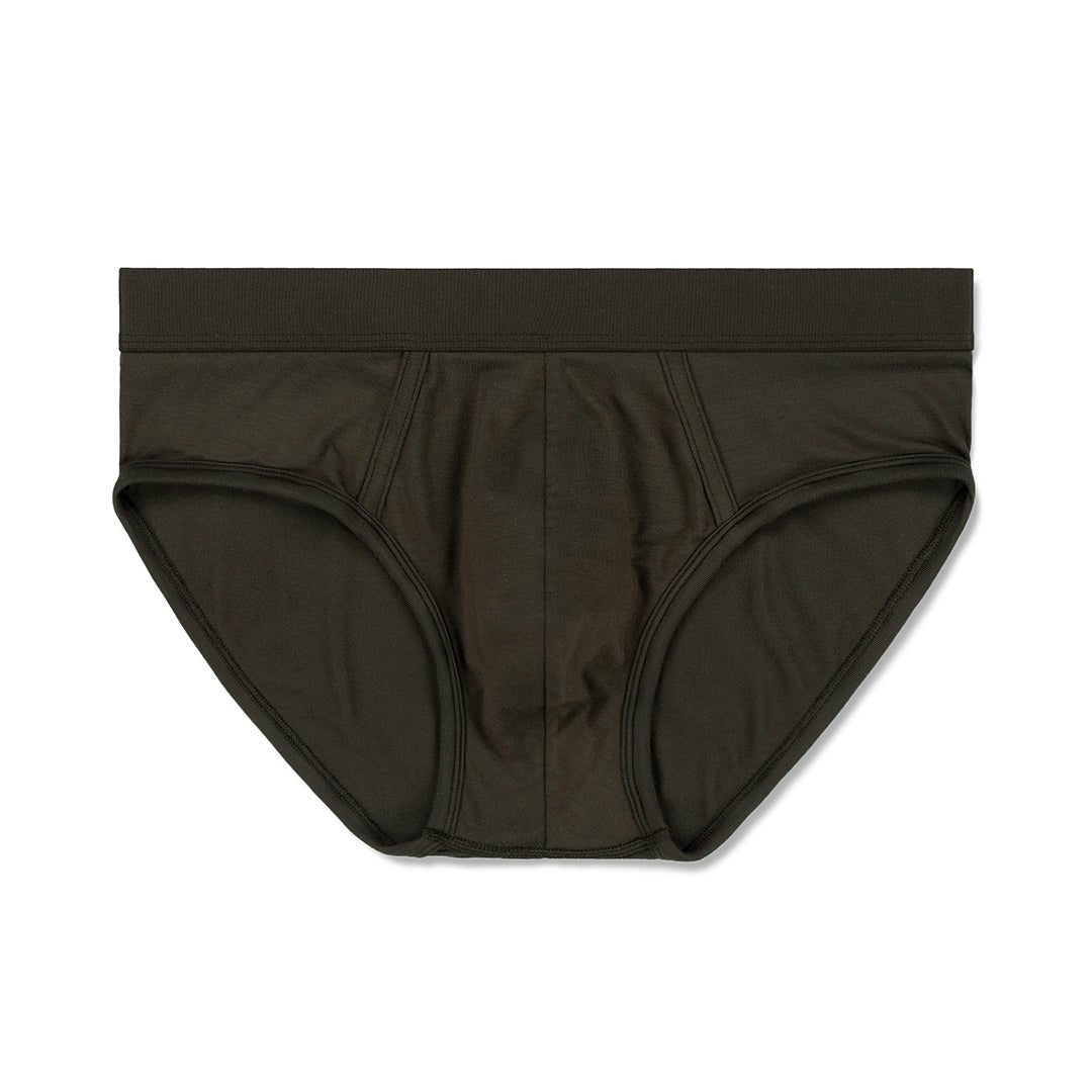 Minimal Mid Rise Brief Boone Brown - C - IN2 New York