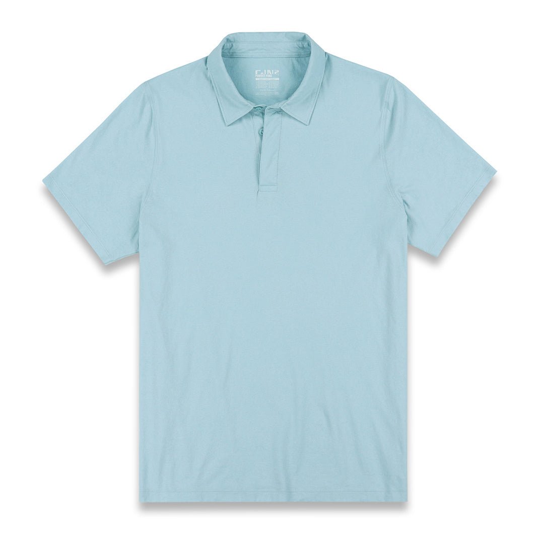 Perfect Pima Relaxed Polo Blythe Blue - C - IN2 New York