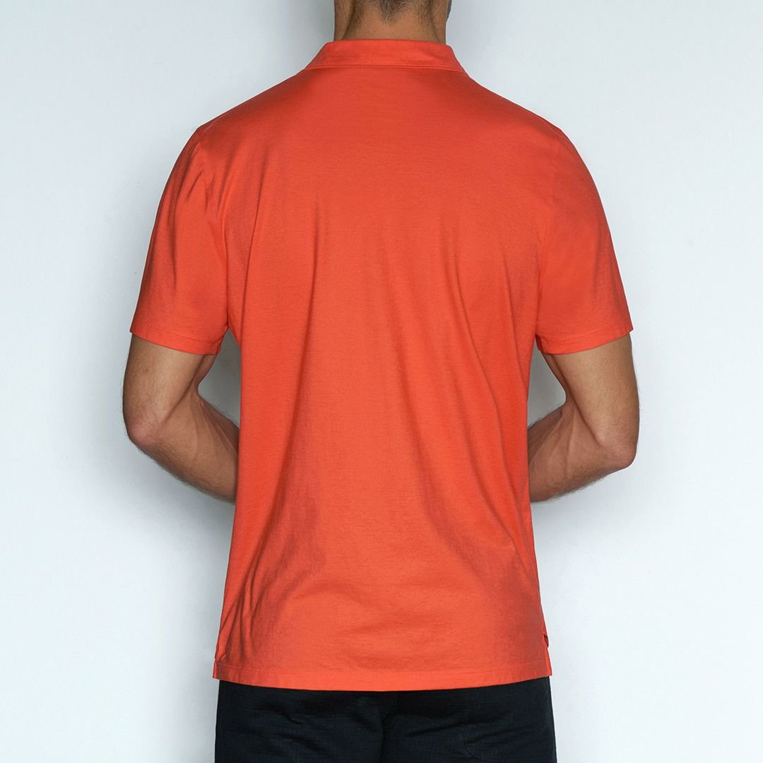 Perfect Pima Relaxed Polo Rylee Red - C - IN2 New York