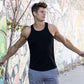 Perfect Pima Relaxed Tank Black - C - IN2 New York
