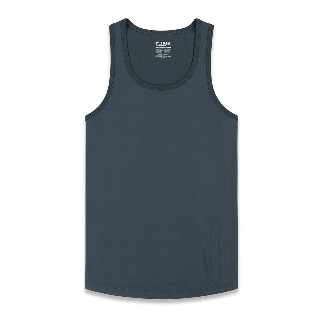 Perfect Pima Relaxed Tank Niles Navy - C - IN2 New York