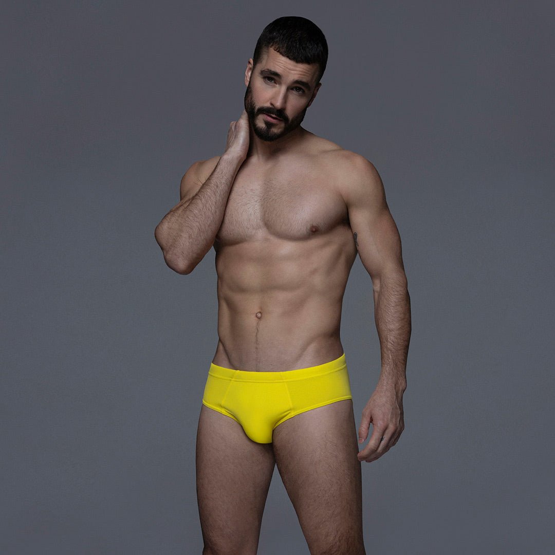 Poolside Swim Brief Lemon Yellow - C - IN2 New York
