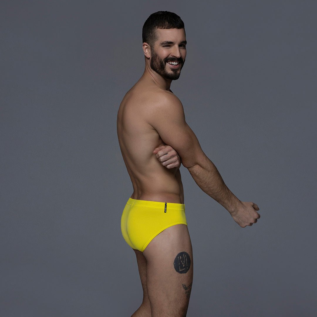 Poolside Swim Brief Lemon Yellow - C - IN2 New York