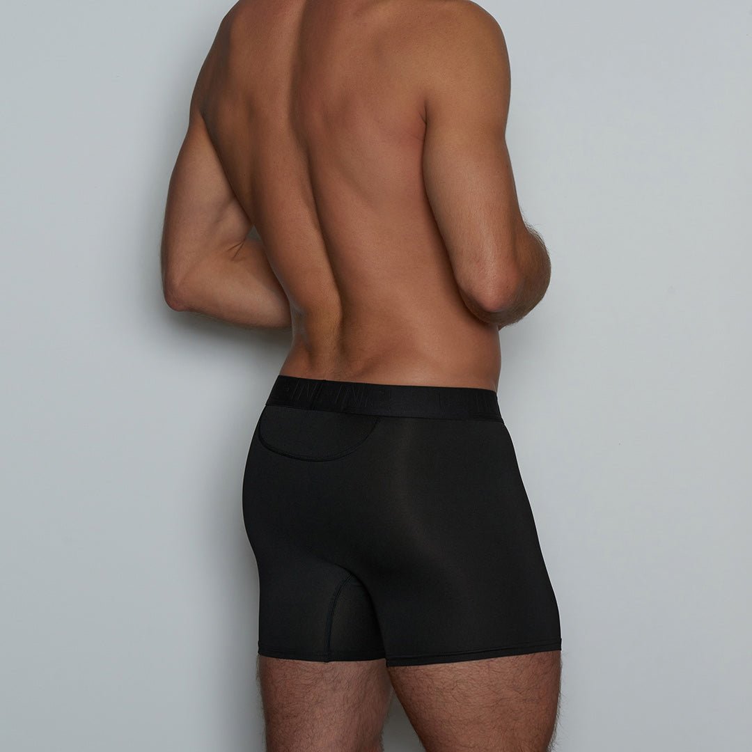 Pro Boxer Brief 5" Inseam Black - C - IN2 New York