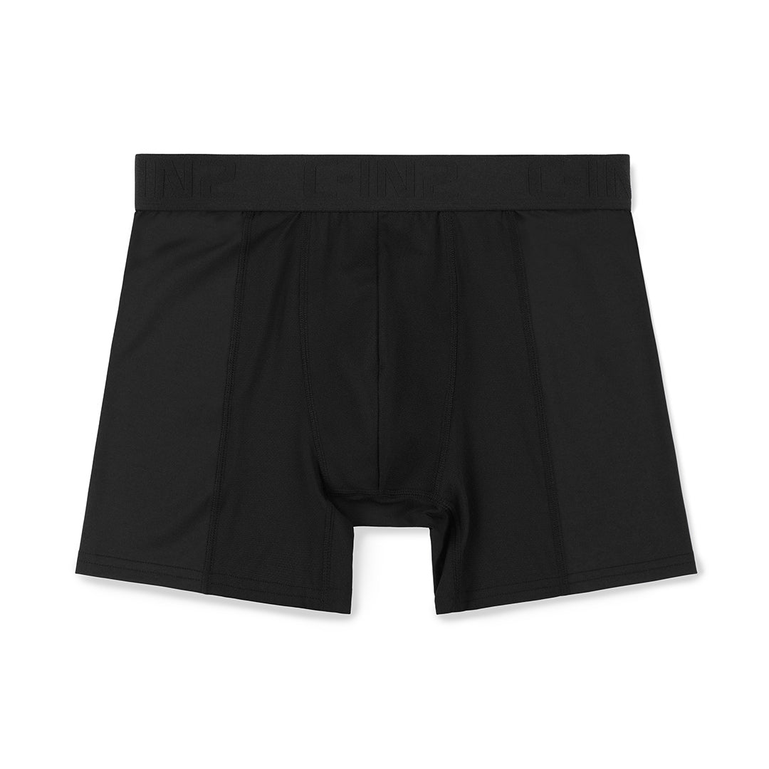 Pro Boxer Brief 5" Inseam Black - C - IN2 New York
