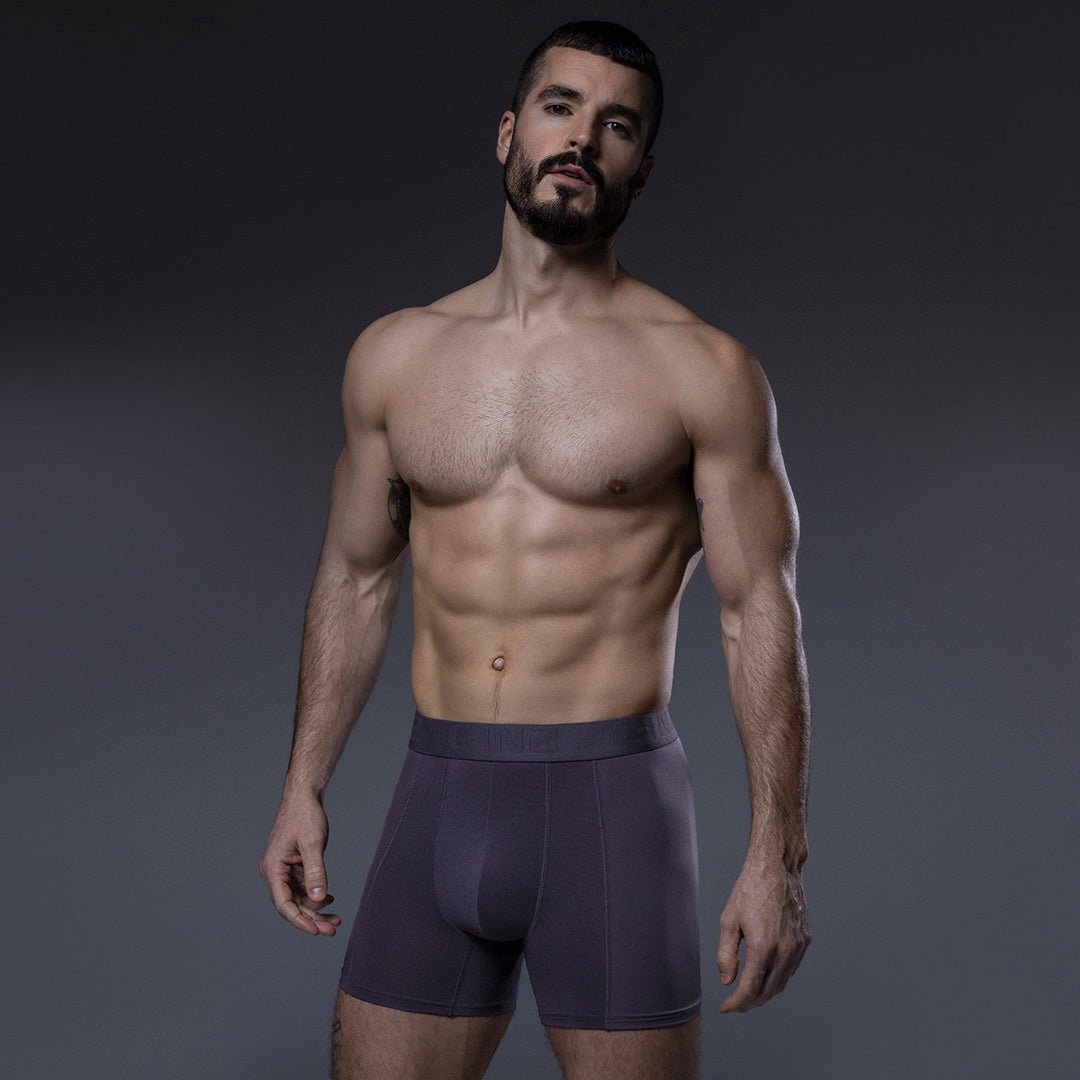 Pro Boxer Brief 5" Inseam Twilight Purple - C - IN2 New York