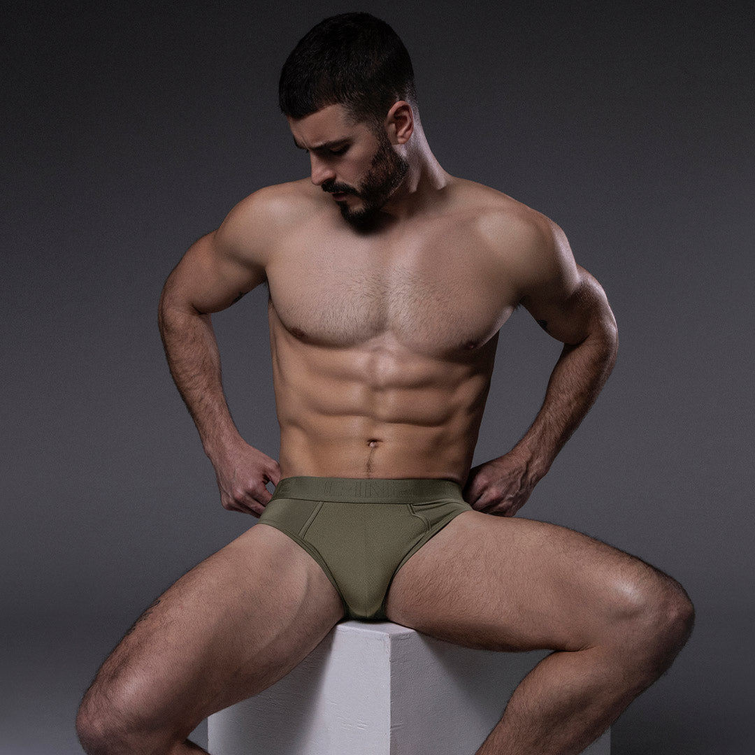 Pro Low Rise Brief Mushroom Taupe - C - IN2 New York