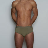 Pro Mid Rise Brief Mushroom Taupe - C - IN2 New York