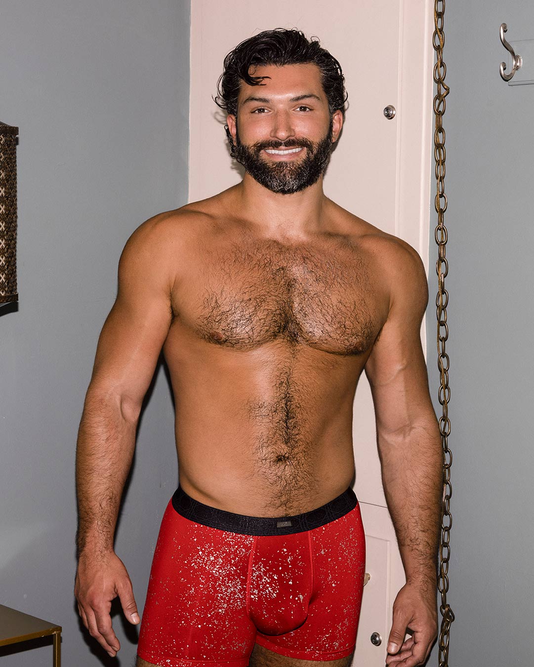 Pulse Wedge Trunk Garnet Red