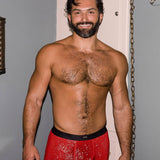 Pulse Wedge Trunk Garnet Red