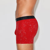 Pulse Wedge Trunk Garnet Red