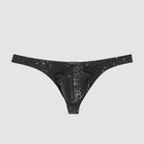 Pulse Boomerang Thong Onyx Black