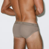 Rough Knit Low Rise Brief Sardinia Tan