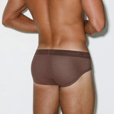 Rough Knit Low Rise Brief Dutch Cocoa