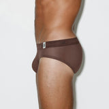 Rough Knit Low Rise Brief Dutch Cocoa