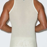 Rough Knit Tank Bone