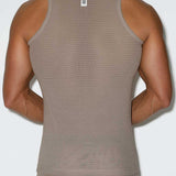 Rough Knit Tank Sardinia Tan