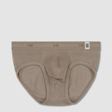 Rough Knit Mid Rise Brief Sardinia Tan