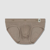 Rough Knit Low Rise Brief Sardinia Tan
