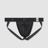 Rough Knit Jock Black