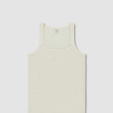 Rough Knit Tank Bone