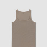 Rough Knit Tank Sardinia Tan