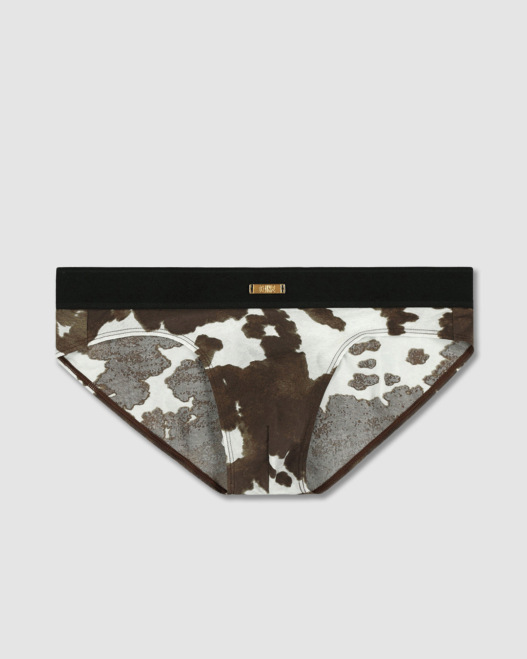 Screenshot Wedge Low Rise Brief Cowhide White