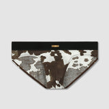 Screenshot Wedge Low Rise Brief Cowhide White
