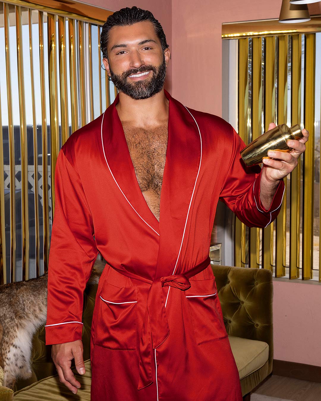 Sleepwear Robe Garnet Red