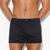 Sleepwear Satin Boxer Onyx Black