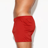 Sleepwear Satin Boxer Garnet Red