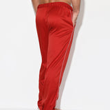 Sleepwear Pajama Bottom Garnet Red