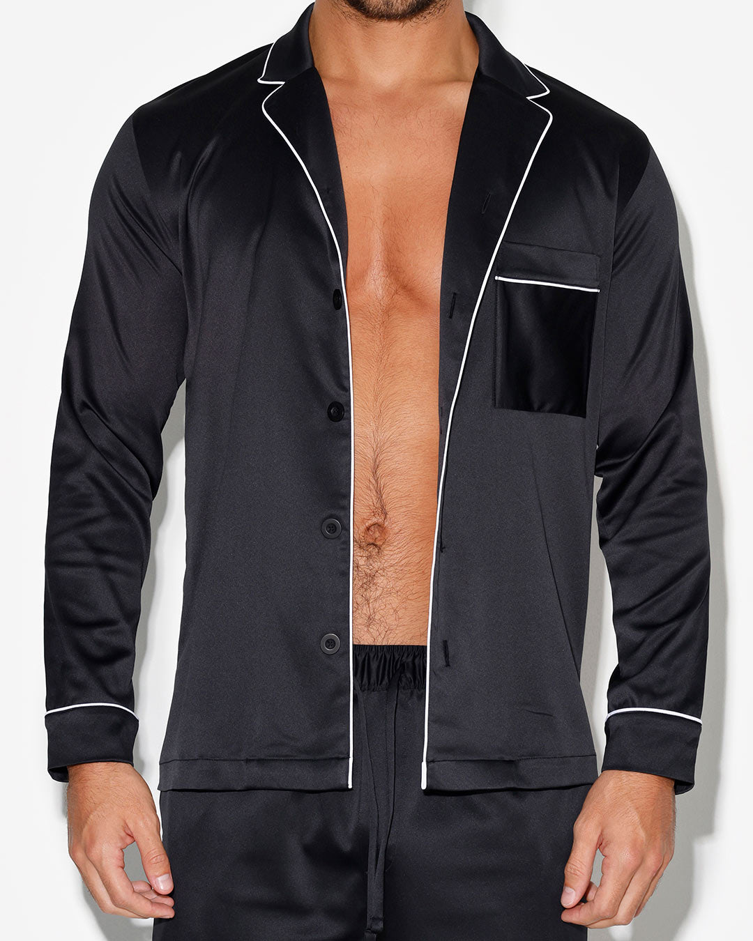 Sleepwear Pajama Top Onyx Black
