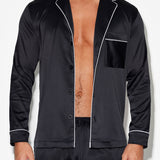Sleepwear Pajama Top Onyx Black