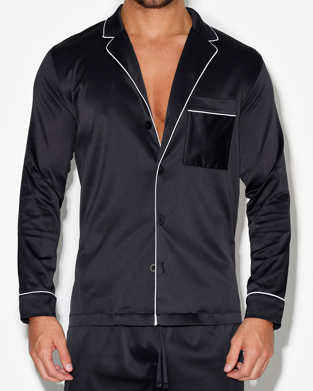 Sleepwear Pajama Top Onyx Black