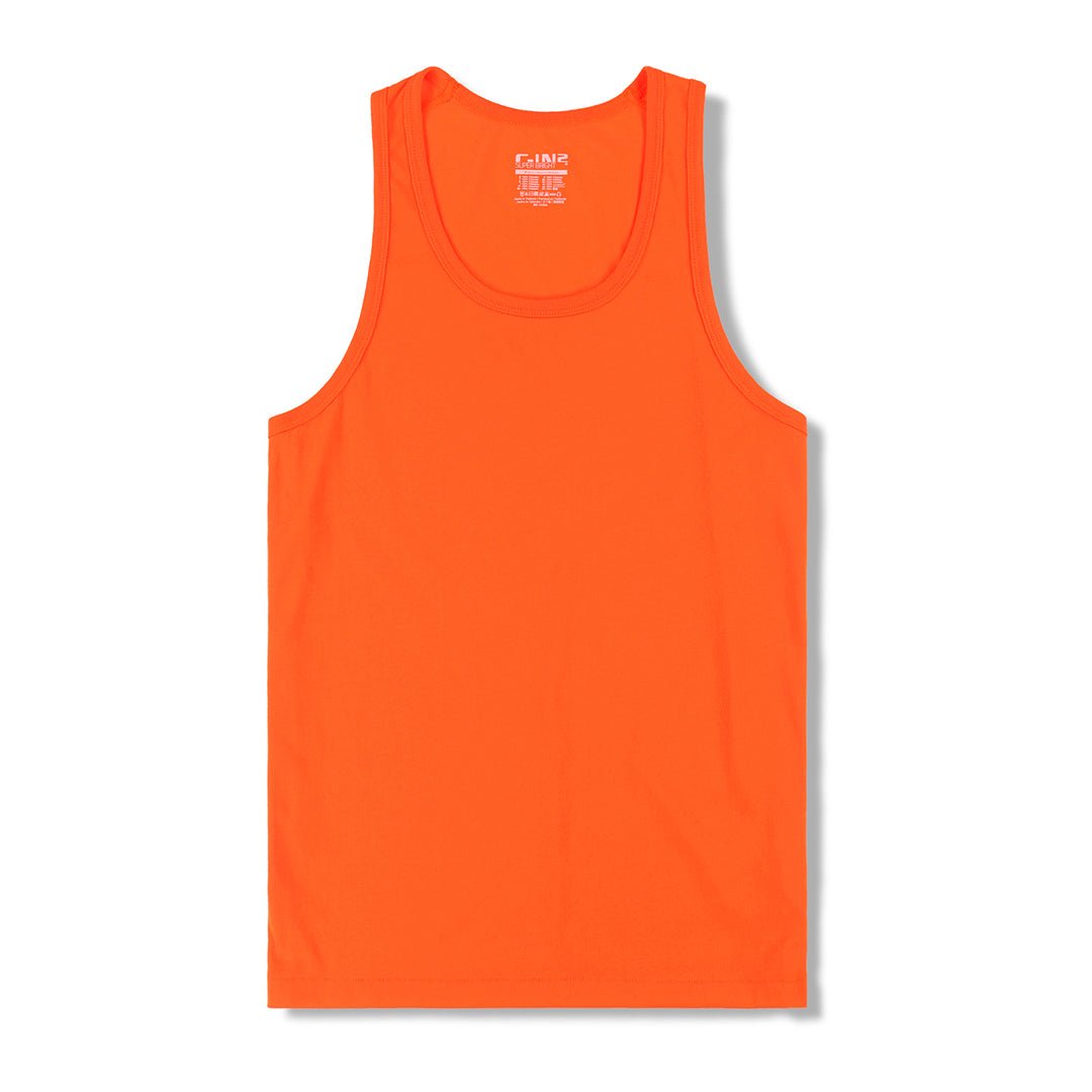 Super Bright Relaxed Tank Ollie Orange - C - IN2 New York