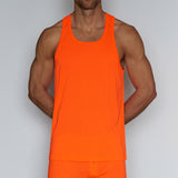 Super Bright Relaxed Tank Ollie Orange - C - IN2 New York