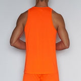 Super Bright Relaxed Tank Ollie Orange - C - IN2 New York