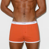 Throwback Runner Boxer Basketball Orange