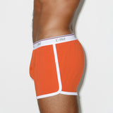 Throwback Runner Boxer Basketball Orange