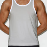 Throwback Tank Stone