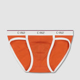 Throwback Sport Brief Basketball Orange
