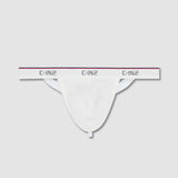 Throwback Y-Back Thong White