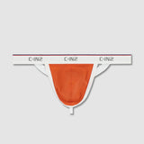 Throwback Y-Back Thong Basketball Orange
