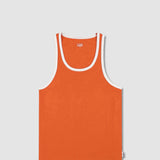 Throwback Tank Basketball Orange