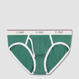 Throwback Fly Front Brief Fern Green